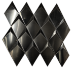 Diamond-Stainless steel- black