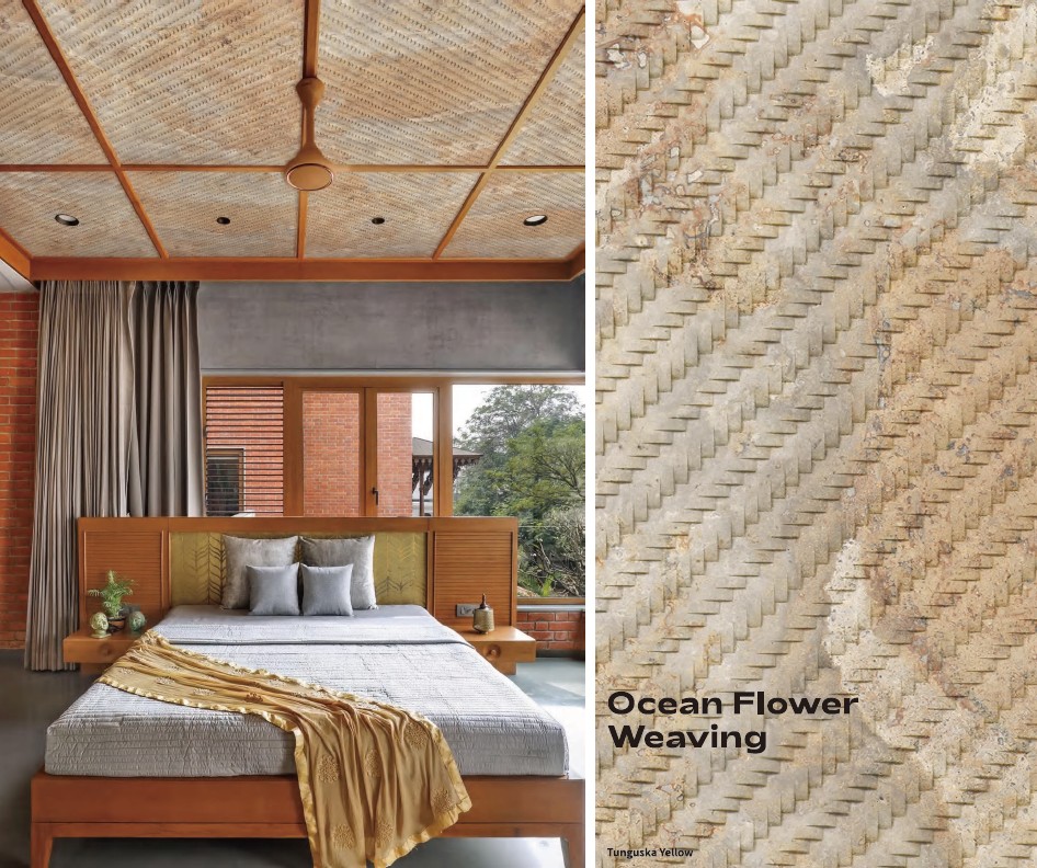 ocean flower weaving
