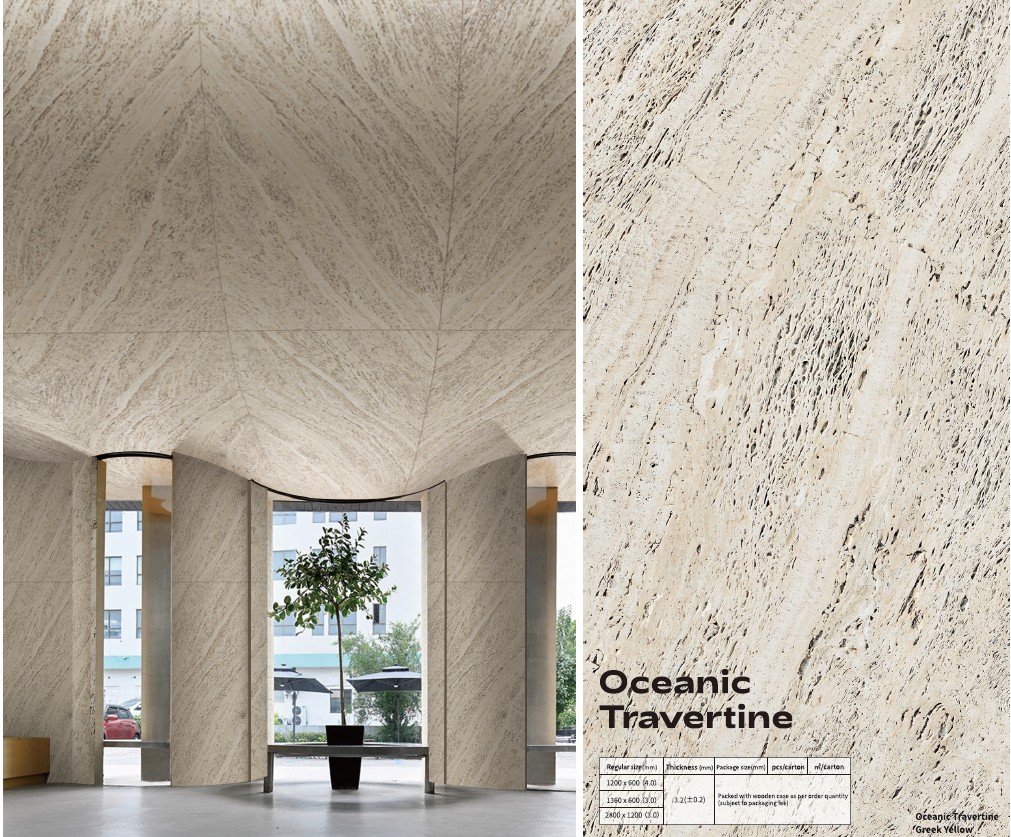 oceanic travertine